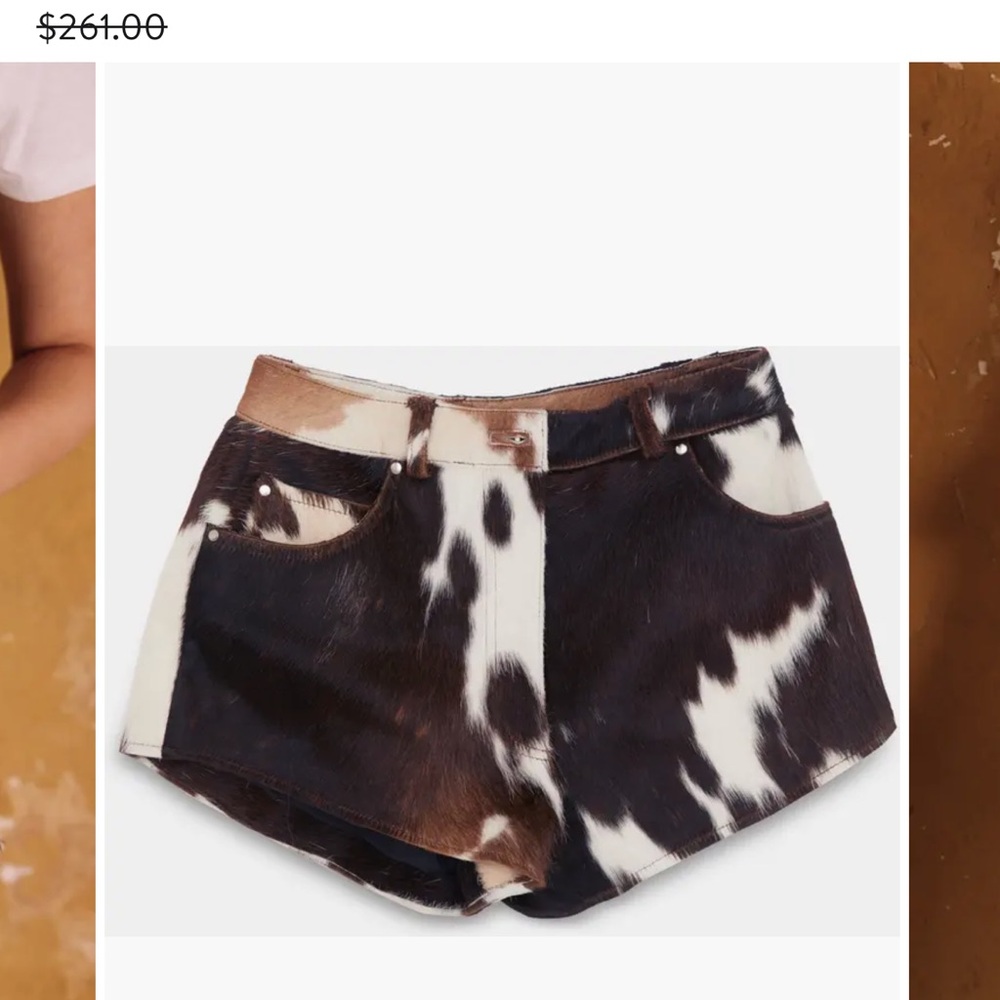 Cow Print Women's Shorts